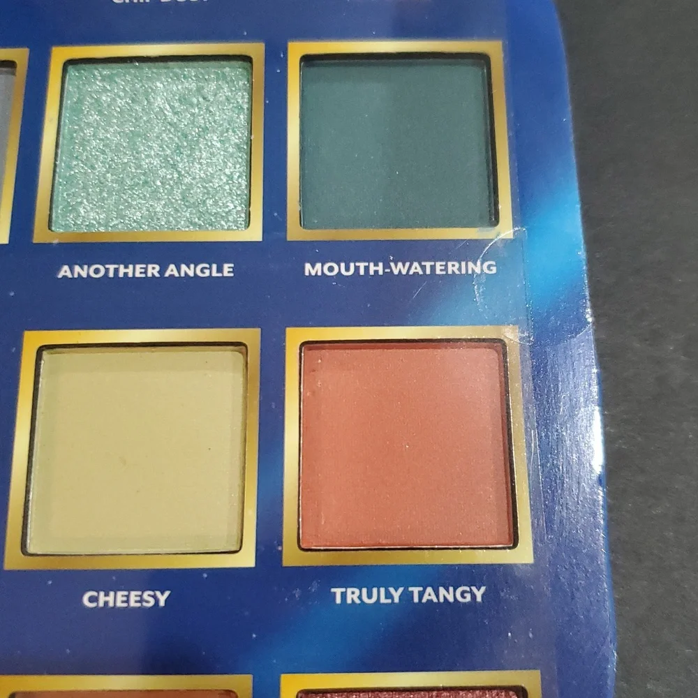 Doritos cool ranch 12 color eyeshadow‎ palette new